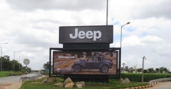 Jeep makes 18 ft. tall presence at Bengaluru International Airport