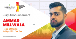 Ammar Millwala, Head – Integrated Marketing, Aditya Birla Capital part of OAA 2023 Jury