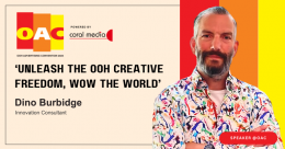 UK-based innovation consultant Dino Burbidge to speak on OOH creativity at OAC 2024