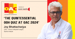 Joy Bhattacharjya, CEO - Prime Volleyball League, Sports Analyst to conduct The Quintessential OOH Quiz at OAC