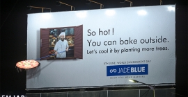 JadeBlue and FLS Creatives ignite awareness with innovative billboard campaign on world environment day