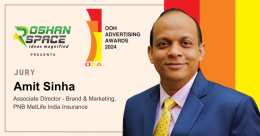 Amit Sinha, Associate Director - Brand & Marketing, PNB MetLife India Insurance joins OAA 2024 Jury