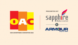 Sapphire Media & Armour Digital OOH partner OAC 2024 as Presenting Sponsors