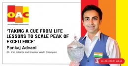 27-time Billiards and Snooker World Champion Pankaj Advani to deliver the Valedictory Address at OAC 2024