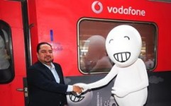 Vodafone wraps Ahmedabad-Mumbai Shatabdi to showcase'faster, smarter' offerings
