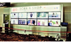 HomeShop18's Virtual Shopping Wall in IGI Airport