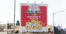 Freedom Oil slips into the OOH fast line with JarCar offer