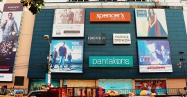 Kolkata-based South City decks up facade ad space