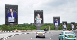 Tanishq’s new diamond collection glitters on OOH